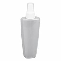 Vente en gros de flacons pulvérisateurs PETG imprimés UV de 160 ml, forme irrégulière, transparents, rechargeables, contenants cosmétiques, nettoyant pour le visage