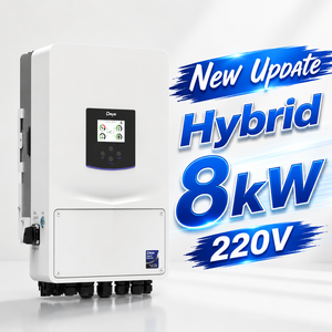 Inversor Híbrido Deye SUN-8K-SG06LP1-EU-CM3 de 8kw, Inversor Monofásico de Nuevo Estilo con Batería de 48v/51.2v lv en Stock - Product Image 1