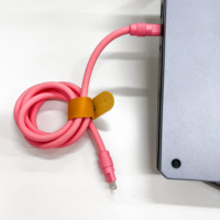 MFi Certificado de silicona líquida Original C94 C189 Chip Cable DE DATOS 3A PD Cable cargador de carga rápida USB C para iPhone1314 iPod Cable