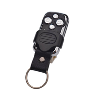 Control Remoto Inalámbrico Universal de Metal con Código de Aprendizaje de 315/433MHz, 4 Botones, para Abrir Puertas de Garaje y Barreras Eléctricas