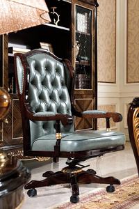 <span class=keywords><strong>Mesa</strong></span> de <span class=keywords><strong>oficina</strong></span> tallada de madera sólida de diseño italiano de Muebles clásicos de lujo - Product Image 5