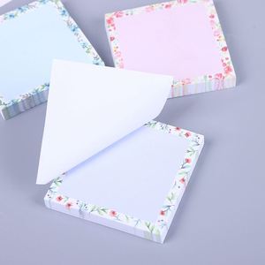 Blocs de notes autocollants carrés 3x3 pour fournitures scolaires et de bureau, personnalisables avec logo, papier offset couleur, emballage individuel, vente en gros - Product Image 4