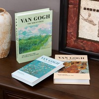 Boîte en forme de livre personnalisée professionnelle, en papier couché et offset, faux livres durables pour la décoration intérieure, livre de simulation artistique de table tendance