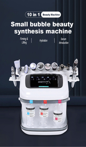 เครื่องดูแลผิวหน้า 10 in 1 Small Bubble Skin Management Machine สำหรับทำความสะอาดผิวอย่างล้ำลึก ยกกระชับผิว เติมความชุ่มชื้น ต่อต้านริ้วรอย - Product Image 2