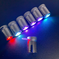 Boutons LED Micro Flash Mini Lumières à Changement de Couleur Alimentés par Pile Bouton pour Kits de Bricolage Lumineux en Résine