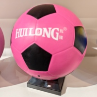 Qualité de match Ballon de football professionnel Taille 5 Emballage gonflé de football en caoutchouc