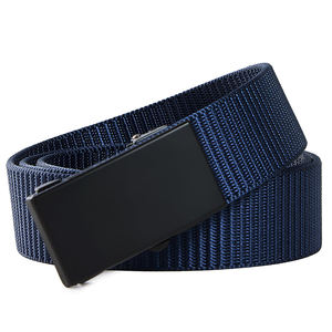 Cinturón Táctico de Nylon para Hombre con Hebilla Automática sin Agujeros, Ideal para Senderismo, Golf, Trabajo y Uso Diario - Product Image 6