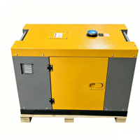 Heimgebrauch 10kVA 12kVA 15kVA Kleine Leise Dieselgeneratoren Luftgekühlt mit Elektrostart Stabile Spannung Notstromversorgung