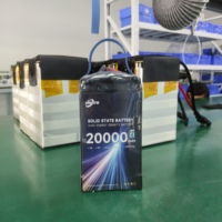 Высокоплотный полутвердотельный аккумулятор для дронов 300 Втч/кг, 6S, 12S, 14S, 20000 мАч, 22.2В, 44.4В, 51.8В для БПЛА/VTOL/тяжелых дронов