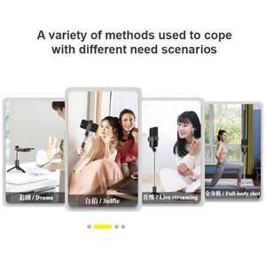 Лидер продаж 2 в 1 компактный беспроводной Гибкий штатив для селфи с <span class=keywords><strong>Bluetooth</strong></span> пульт дистанционного управления селфи палка со светодиодной подсветкой Q11S - Product Image 4