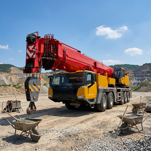 Grue mobile d'occasion NOMISany STC3000C8-8 de 300 tonnes pour projet de construction ferroviaire, flèche principale de 90 mètres, 73,5 t, complète (2024) - Product Image 1