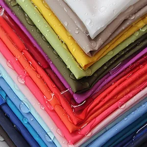 Polyester Taffeta Fabric Thick Waterproof Fabric 210t 190t 100% Polyester Taffeta Fabric for Tent