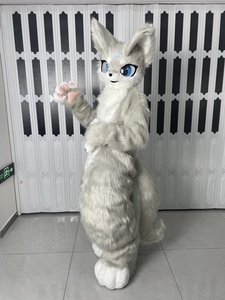 Dành cho người lớn digitigrade sang trọng mèo linh vật fursuits trang phục phù hợp với trẻ em lông Anime phù hợp với tùy chỉnh chuyên nghiệp - Product Image 2