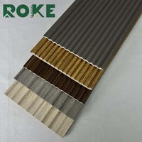 ROKE Papan Dinding PS Berkualitas Tinggi dengan Insulasi Panas untuk Dinding Interior Mudah Dipasang Desain Modern