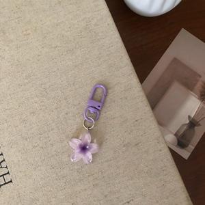 Yeni Hawaiian <span class=keywords><strong>Frangipani</strong></span> kolye anahtarlık için yaz şeffaf çiçek anahtarlık sevimli pembe anahtarlık Charm çanta kolye plaj hediye - Product Image 5