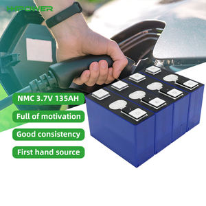 بطارية ليثيوم قابلة لإعادة الشحن من HHPOWER بدرجة NCM وجهد 3.7 فولت وسعة 135 أمبير في الساعة لأنظمة الطاقة الشمسية وشحن المركبات الترفيهية والسيارات الكهربائية وعربات الجولف - ضمان لمدة 3 سنوات - Product Image 1
