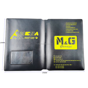 Organisateur de documents de voiture en PVC avec LOGO personnalisé Couverture de document d'immatriculation de véhicule Classeur en plastique Papier pour document - Product Image 2