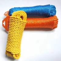 Cordage d'ancre torsadé blanc à trois brins en nylon, jute et coton avec œillet, accessoires nautiques, lignes de remorquage et de quai pour balançoires