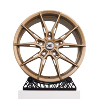 Jante en alliage forgée Bronze R2 pour voiture de tourisme, moyeu de roue 5X112 5X108 5X114.3 5X120, jante forgée pour Audi A7 BMW F80 AMG 350Z 370Z