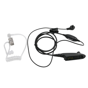 หูฟังอะคูสติกแบบท่อพร้อมปุ่ม PTT สำหรับวิทยุสื่อสาร Motorola GP338 GP328 GP340 HT1250 - Product Image 1