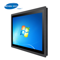 Tablette PC industrielle robuste sans ventilateur 21,5 pouces TFT LCD J6412 1920 x 1080 300 cd/m² tactile capacitif/résistif 8 Go LPDDR4 256 Go SSD