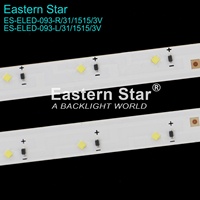 Barre lumineuse LED ELED-093 pour rétroéclairage 49'' 160616-RL(-0.2/-0.5) SJM-1, compatible avec les téléviseurs SAM SUNG 49'' 49K ELED