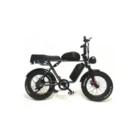 Nouveau Vélo Électrique Urbain M200 Fat avec Pneus 20x4 Pouces, 350W-1500W, Vitesse 45km/h, pour Adultes, Entrepôt UE/USA, Vélo Électrique V8 1000W