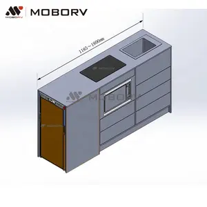 MOBORV CE Certified Appliances Bed Lift System DYI Kit Camper Van Conversion Furniture And Appliance