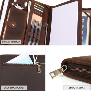 Người đàn ông của phong cách điên ngựa da padfolio Bìa 9.7 inch iPad Pro kinh doanh tổ chức Túi kinh doanh túi & Trường hợp thư mục trường hợp - Product Image 4