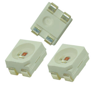 <span class=keywords><strong>Diodo</strong></span> SMD 3528 de <span class=keywords><strong>Polaridad</strong></span> Inversa, 14mil, 0.2W, 2V, Rojo Súper Brillante, 620-630nm, 1000-1200mcd - Product Image 3