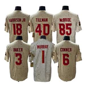 2026年新作ライバルリーズ 通気性のあるスパンデックス/コットン ユニセックス アメリカンフットボール ジャージ ショート 18 マービン・ハリソン・ジュニア 1 カイラー・マレー 3 - Product Image 1