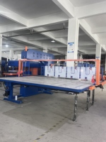 Machine de découpe verticale automatique électrique pour bandes d'éponge, mousse, plastique, film EPE/EVA et emballages de boîtes