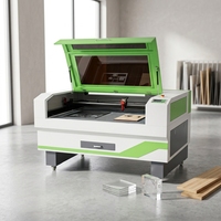 Machine de gravure et de découpe au laser CO2 CNC 1390 pour le bois et l'acrylique, tube laser Reci W4 W6 W8, fabricant direct d'usine