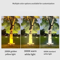 IP65 Wasserdichter Aluminium Solar-LED-Ringstrahler Warmweiß Umweltfreundliches Baumumarmungsdesign Batteriebetrieben Garten ROHS