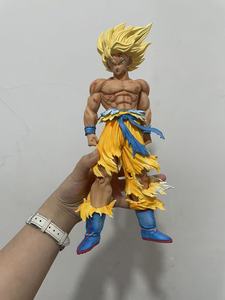 Nueva Figura <span class=keywords><strong>de</strong></span> Acción <span class=keywords><strong>de</strong></span> Anime <span class=keywords><strong>Dragon</strong></span> <span class=keywords><strong>Ball</strong></span>, Figura <span class=keywords><strong>de</strong></span> Acción <span class=keywords><strong>de</strong></span> Goku <span class=keywords><strong>Super</strong></span> Saiyan con Doble Cabeza, Modelo Coleccionable, Venta al Por Mayor - Product Image 3