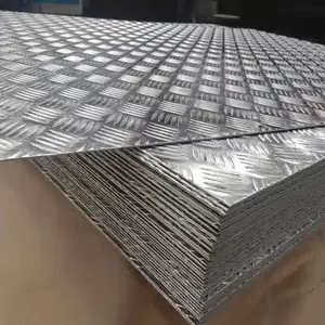 Embossed Aluminum Sheet Diamond Aluminum Checkered Sheet 1050 1100 3003 H14 Aluminum Plate Sheet