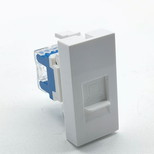 Prix usine Offre Spéciale rj45 Accessoires qualifiés pour CAT6 avec porte 45mm Module Combiné Modulaire - Product Image 1