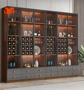 <span class=keywords><strong>JYN</strong></span> Armoire à vin personnalisée Solution de stockage dissimulée Bar Mobilier de salon Salle à manger Armoire à vin - Product Image 1