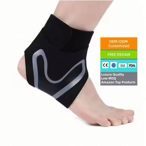 Attelle de cheville réglable anti-torsion avec compression et double sangle – Équipement de protection sportive pour la cheville - Product Image 1