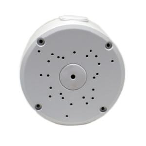 صندوق توصيل كاميرا مراقبة دائري بلاستيكي 12 سم للتركيب في السقف، صندوق إخفاء الأسلاك ومصدر الطاقة، حامل لكاميرا المراقبة - Product Image 3