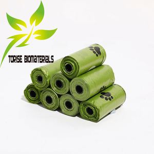 Custom Logo Printed Dog Poo Waste <b>Bags</b> Eco-Friendly Biodegradable <b>Compostable</b> Cornstarch Strong Odor Control for Cats Pet Dogs - Product Image 4
