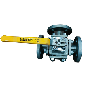 Válvula de Bola de Acero Inoxidable de 3 Vías JTAIV con Control Manual para Aplicaciones Generales, Personalización OEM Disponible - Product Image 2