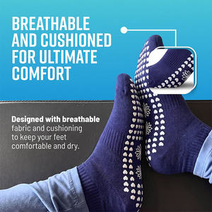 Calcetines de Yoga BiLu Reformer para Mujer, Antideslizantes, de Algodón, para Pilates y Barre, para Entrenamientos en Estudio - Product Image 3