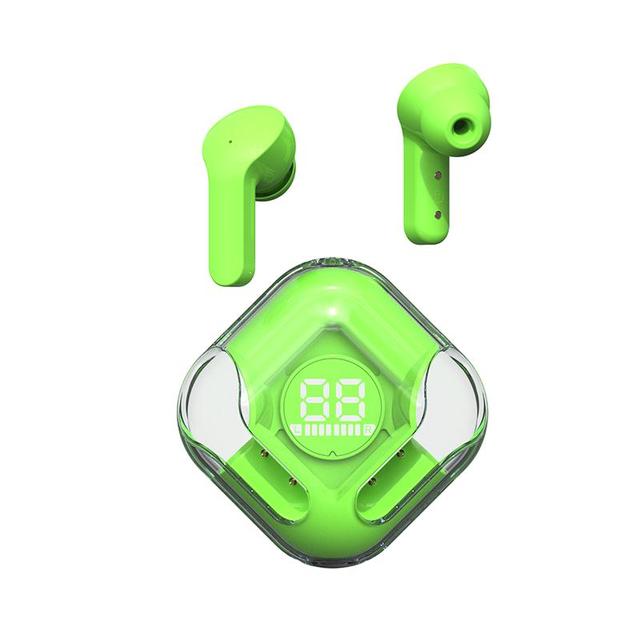 TM12 in Ear Transparent Shell Gaming Headphones with ENC Low Latency Long Battery Life BT 5.3 IPX2 Waterproof