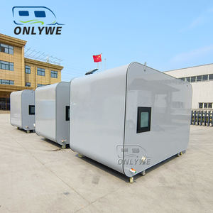 ONLYWE Case Container Piccole, <span class=keywords><strong>Casa</strong></span> Mobile su Ruote con 2 Camere da Letto, Tiny House in Vendita <span class=keywords><strong>Vicino</strong></span> a Me, <span class=keywords><strong>Casa</strong></span> Modulare Moderna per Hotel - Product Image 2