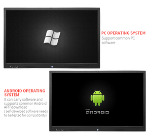 Treo tường hoặc di động di động đứng 65 "75" 86 "100" phần mềm miễn phí E-Learning bảng tương tác cho lớp học - Product Image 6