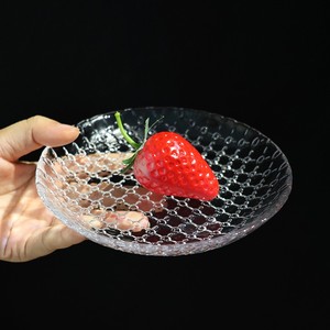<span class=keywords><strong>Assiette</strong></span> en verre transparent écologique de qualité supérieure, polie, minimaliste, passe au lave-vaisselle, pour dîner, <span class=keywords><strong>dessert</strong></span>, fruits, pour restaurant, hôtel - Product Image 2