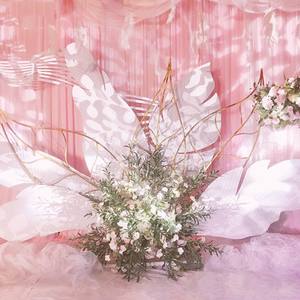 2.2*3.6 <span class=keywords><strong>M</strong></span> accessoire de mariage fond de mariage arc de fleur avec cadre décoration de mariage accessoires de fond de scène - Product Image 2