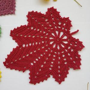   Sous-verre en corde au crochet fait main pour la décoration intérieure - Bonheur artisanal - Product Image 1