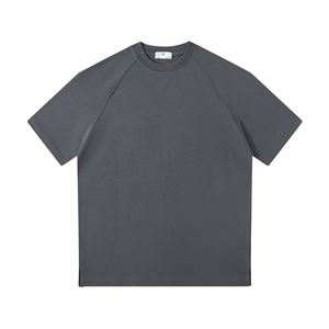 Camiseta Casual de Manga Corta para Hombre, 260g, 100% Algodón, Cuello Redondo, Estampado Luminoso Bordado de Alta Calidad, Corte Regular, Tejido Grueso, Secado Rápido - Product Image 6